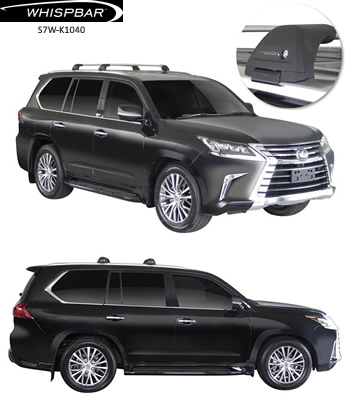 Yakima Whispbar roof racks Lexus LX570